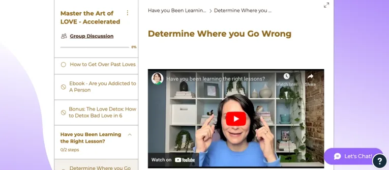 b758af1f-ef26-b4c7-cb3c-3abb66915025.png A screenshot of an online course video titled 'Have you been learning the right lessons?'