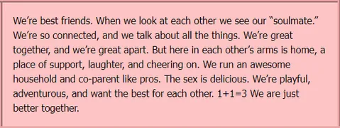 Screenshot+2022-02-14+014556.png A screenshot describes a couple as best friends and soulmates who support each other.