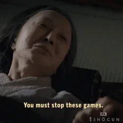 Settle+Down+Heart+Breaker+GIF+by+Shogun+FX.gif A woman lies down with eyes closed and says 'You must stop these games.'