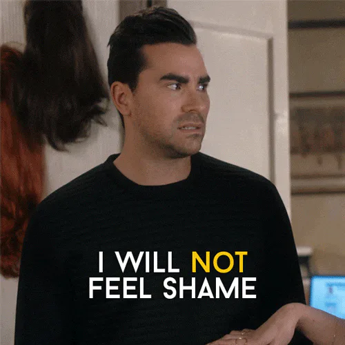 A man says 'I will not feel shame about the mall pretzels.'