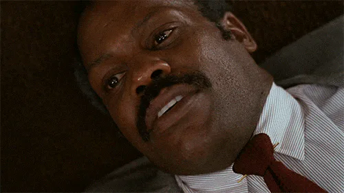 A mustached man lies back with his eyes closed, captioned that he is done with this.